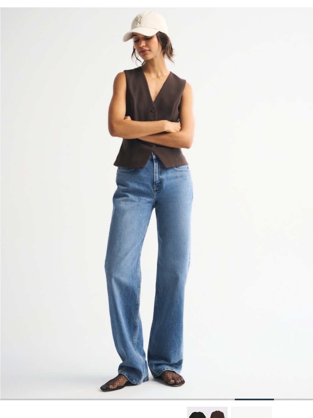 Abercrombie High Rise 90s Relaxed Jean (only worn once!)